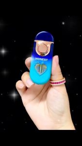 Bật Lửa 2 Chế Độ Lửa Trái Tim Màu Cầu Vòng Fullbox - Xài Gas