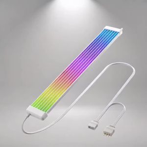 Neon Color Computer Sea View Room Case Decor Light Board Graphics Card ARGB LED Strip 8Pin Mainboard Compatible RGB Lighting Kit