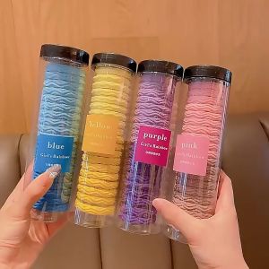 Set 20 Dây Buộc Tóc Cao Su bảng lớn xoắn Co Giãn Thời Trang Hàn Quốc