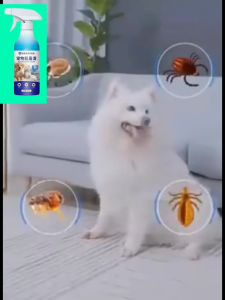 500ml Pet Anti Tick and Flea Spray For Dogs Fleas and Ticks Remover Tick and Flea Killer Long-lasting Protection for Indoors and Outdoors Chemical-Free for Dogs and Cats