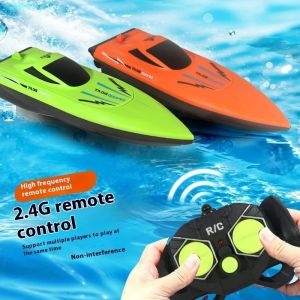 Remote Control Boat For Kids Waterproof Remote Control Toys Fast Remote Control Boat Lightweight Water Racer RC Boats Pool Toys