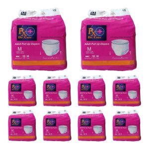 10 Packs Rx Dr Care Pull Up Adult Diaper Large Disposable
