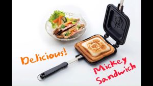 Skater Mickey Hot Sandwich & Egg Maker - Genuine Disney Product