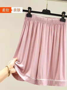 Modal Cotton Sleepwear Womens Summer Thin Large Size Casual Shorts Five-Point Pants Loose High Waist Big Size Home Pants