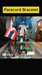 กำไลข้อมือ MC2THAILAND COBRA Knot Bracelet Paracord550 2 End Omega shackle with screw lock ORG Color P01-05