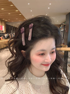 Love Heart Hair Combs Womens Bangs Side Clips Simple Style Retro Duckbill Clips Hair Accessories for Straight And Curly Hair