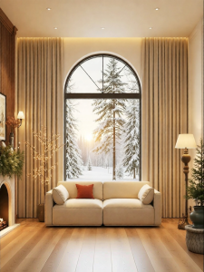 Automatic Motorized Curtains Rails for High-rise Dwellings