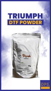DPS DTF Powder Triumph Hotmelt High Quality (Fine Powder) 1kg for DTF Printer