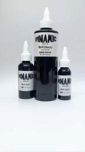 Mực xăm đánh bóng Dynamic Black trai to rót lẻ 3060 ml.