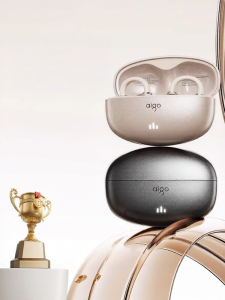 Aigo | Long-Lasting Clamp On Bone Conduction Wireless Headphones