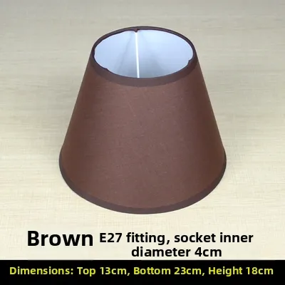 OUSHIDUN | Linen Lampshade Accessories E27