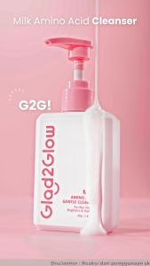 Aster Kosmetik - Glad2Glow Milk Amino Acid Gentle Cleanser Face Wash 80ml