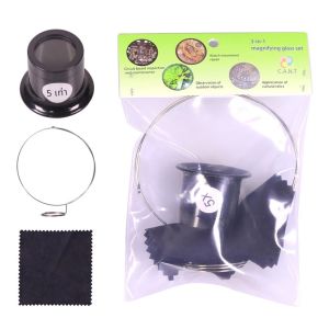 การขยาย 5X 10X 15X Head Band Eye แว่นขยาย Loupe แว่นขยายสําหรับ Jewelers วงจรนาฬิกาช่างซ่อมนาฬิกาเช่นซ่อมเครื่องมือ