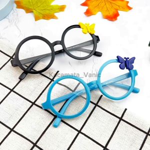 Kacamata Anak Bulat Model Pita Kupu Kupu