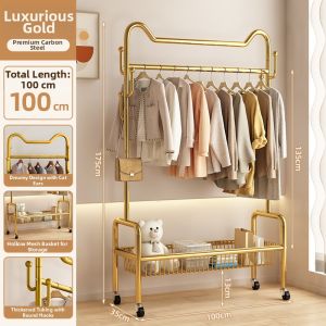 Moveable Luxury Clothing Hanger