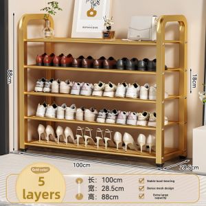 Multi-functional Space-saving Durable Multi-level Over-door Shoe Storage Rack