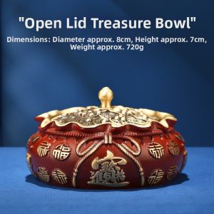 WEIZHEN | Wealth Attracting Decorative Basin Colored Copper Solid New 2026 With Lid