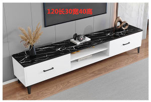 Modern Minimalist Luxury Coffee Table TV Cabinet Combination Living Room Floor Cabinet Furniture Retractable Italian High End
