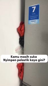 Bayar Di Tempat - Tas Tempat Penyimpanan Kantong Plastik / Tas Gantung Penyimpanan Plastik Sampah / Gantungan Jaring Multifungsi