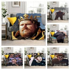 Bandai | D-Drachenlord Cool R-Rainer W-WinklerS Flannel Blanket Soft Throw Blanket Art For Home Decor Bedroom Bed Sofa Picnic Fans Gift