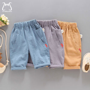Summer Kids Shorts Thin Boy Childrens Clothes Capri Pants Casual Sports Toddler Pants 1 To 5 Years