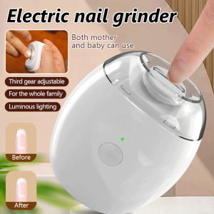 【Original genuine】Electric Nail 【家有婴儿必备】电动磨甲器 Sharpener Nail Sharpener Usb Rechargeable / aby Nail Grinder /Low-Noise Electric Nail Grinder