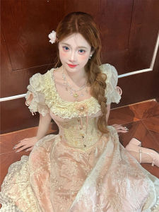 ชุดเดรสสไตล์ฝรั่งเศส ชุดราตรีทรงกระดูกปลา คอวี แขนกุด กระโปรงทรงเอ ชุดราตรี ชุดเดรสผู้หญิง