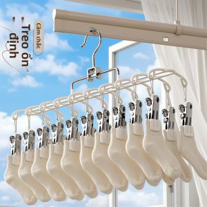 Joybos | Móc Chùm Phơi Quần Áo Bằng Thép Không Gỉ Chống Trượt
