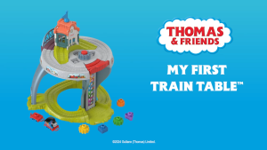 Thomas & Friends My First Train Table Toddler Toy With Track & Fine Motor Activities