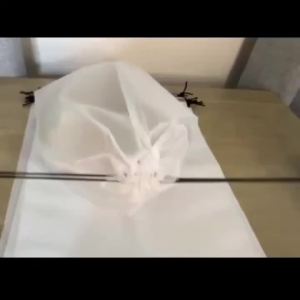 1-10 Piece Travel Shoe Bag 20cm X 30cm Clear Travel Shoe Bag Packaging Large Portable Drawstring Travel Bag