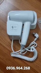 Máy sấy tóc treo tường 2 chế độ gió nóng lạnh bảo hành 24 tháng