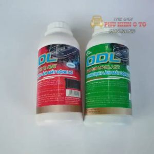 Nước làm mát động cơ ô tô hãng ODL màu xanh màu đỏ 500ml chuẩn công nghệ Đức