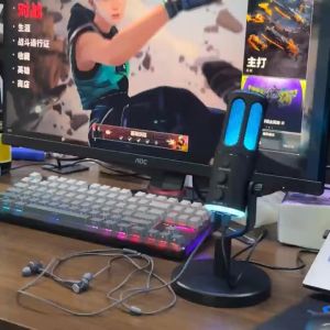 Kusky M01 USB Condenser Microphone with Smart NoiseReduction for StreamingGamingRecordingPCPhone
