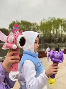 Electric Bubble Machine Bubble Toys Children Mainan Bayi Fun Girl Boy Gift Blowing Baby Soap Water Outdoor Toy Kids泡泡机玩具