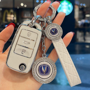 ผู้หญิง ฝาครอบกุญแจรถสีน้ําเงินเข้มลายข้าวโพด เปลือกหอย วัสดุ Tpu เรียบง่าย อุปกรณ์ตกแต่งภายในรถยนต์สไตล์การขับขี่ของใช้ส่วนตัว