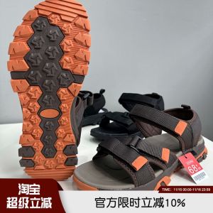 Durable like Tire ~ Export USA Summer Velcro Adjustable Eva Rubber Non Slip Classy Plaid Sandals for Men