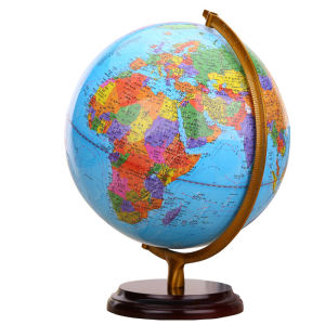 Large 32cm HD Earth Globe Lamp with Light Teaching Model for Middle And High School Students Primary School Children Decorative Ornaments Gifts