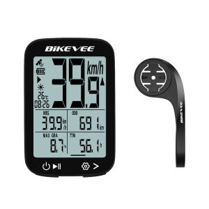 Wireless Bike Computer Speedometer Odometer Stopwatch Waterproof Rechargeable GPS Bicycle Computer Cycling Accessories