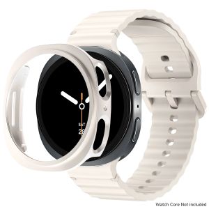 PC Case+Silicone Band for Samsung Galaxy Watch 9 40mm 44mm Bracelet Hollowed Protector Cover for Galaxy Watch 8 Accessories