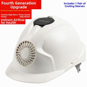 Ventilated Safety Helmet With Fan