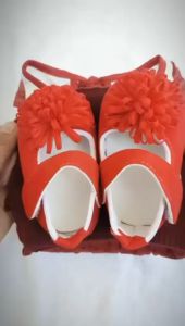 Sepatu prewalker baby flower SK-11 / sepatu bayi perempuan lucu