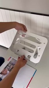 R111 Giá đỡ đọc sách để bàn chân đế xoay 360 độ cao cấp từ hơp kim nhôm chắc chắn thanh mở rộng đỡ tiện lợi