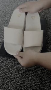 Rootly - Sandal Slop Pria Wanita Terbaru Slipper Beigi Phylon Busa Empuk