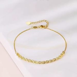 ASIX GOLD สร้อยข้อมือหางฟีเนิคชูบทอง 24K การบริการสำหรับของขวัญที่สวยงาม สีเป็นอันดับ 2