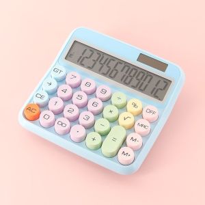 Kalkulator Model Korea Lucu 12 Digit Display Besar / Kalkulator Daya Ganda