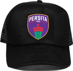 topi jaring trucker persita tangerang murah free stiker dtf