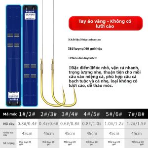 WEITUOSEN | Móc Cá Đã Bịt Sẵn Double Hook