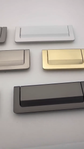 Aluminum Alloy Hidden Handle Cabinet Handle Drawer Handle Invisible Cabinet Door Handle Flat