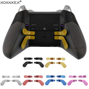 XOXNXEX Controller Trigger Button Metal Paddles for Xbox One Elite Series 2 Gamepad Parts for Xbox One Elite 2 Accessories