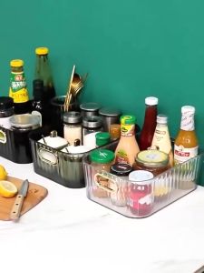 Penyimpanan Serbaguna Storage Box Kotak Penyimpanan Transparan Akrilik Box Storage Kosmetik Container Organizer